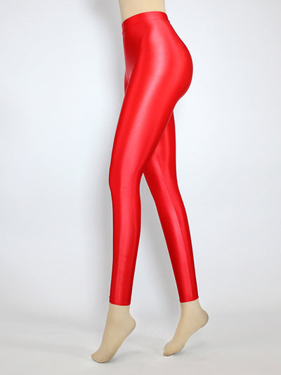 Leggins Deportivos Cortos Cintura Alta Elástica para Yoga y Ejercicio - Image 9