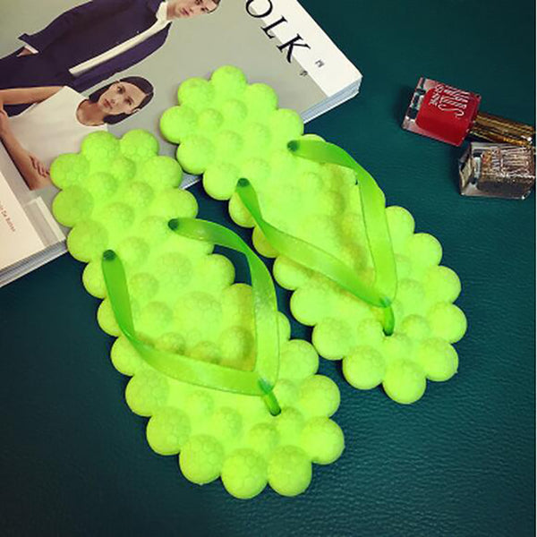 Chanclas Antideslizantes Creativas para Mujer - Comodidad de Verano