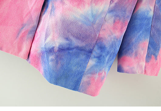 Saco Cruzado Tie-Dye en Poliéster - Diseño Moderno y Versátil - Image 19