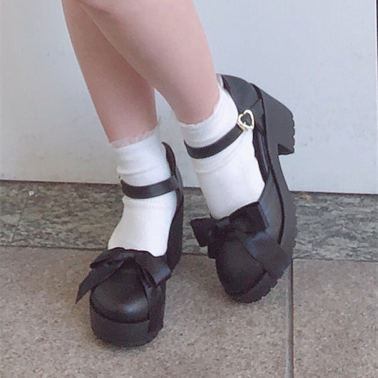 Zapatos de Tacón Alto para Mujer con Moño y Suela Antideslizante - Image 8
