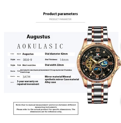 Reloj Automático Multifuncional de Gran Carátula para Hombre - Image 11