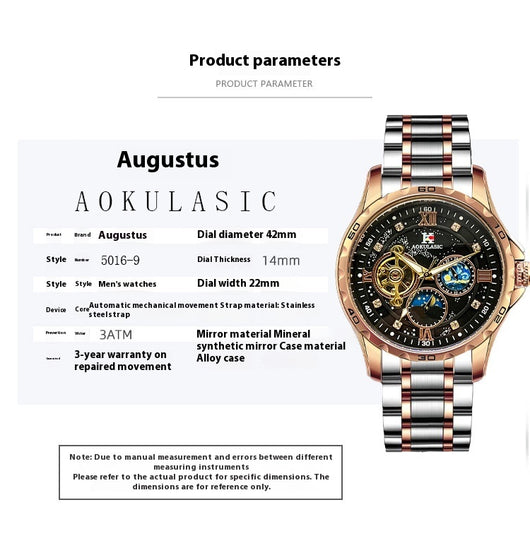 Reloj Automático Multifuncional de Gran Carátula para Hombre - Image 11