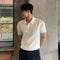 Polo Slim Fit Rayas Verano Hombre - Corte Coreano Elegante