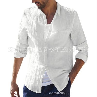 Cardigan de Algodón Manga Larga para Hombre - Image 10