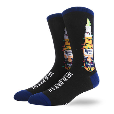 Calcetines Tubo Trendy para Mujer - Diseño Cute y Personalidad Única - Image 3