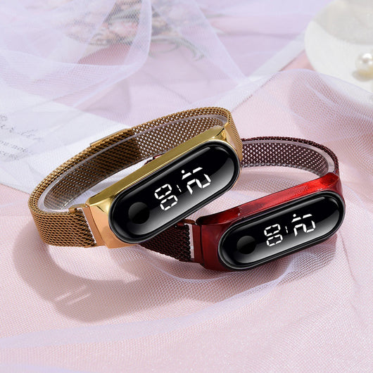 Reloj de Dama Coreano con Cierre Magnético y Malla Ajustable - Image 17