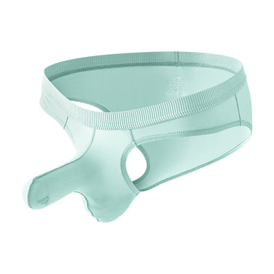 Calzoncillos Brief de Tiro Bajo para Hombre - Ropa Interior Sexy de Seda de Hielo - Image 6