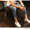 Pantalones Vaqueros Holgados de Verano para Hombre - Talla Grande Tendencia
