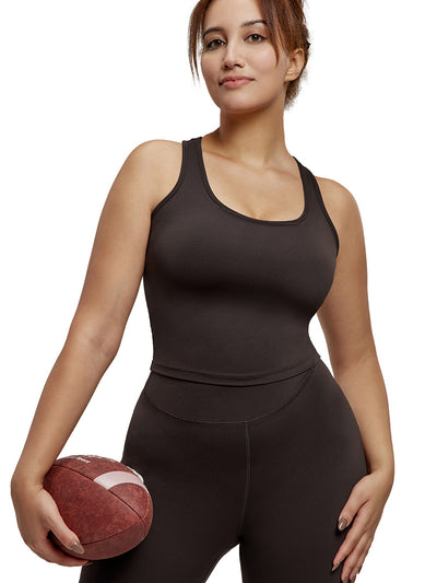 Top Deportivo Push-up Tallas Grandes con Espalda Descubierta y Control Abdominal - Image 6