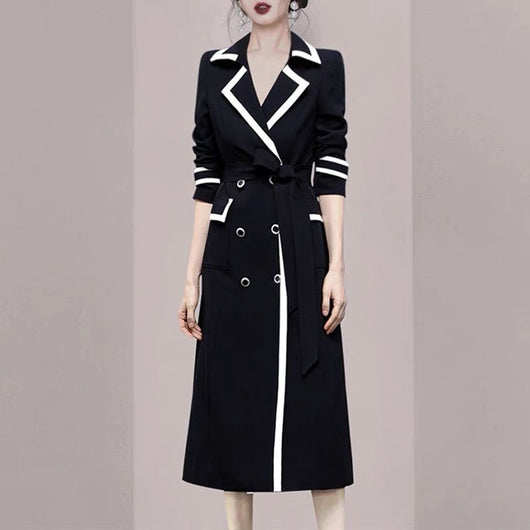 Chaqueta de Contraste de Colores - Diseño Moderno y Versátil