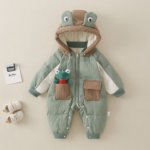 Mono Acolchado para Bebé Niño Invierno con Forro Polar - Image 6