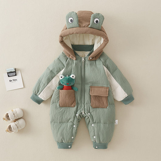 Mono Acolchado para Bebé Niño Invierno con Forro Polar - Image 6