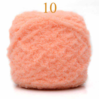 Bufanda de Cachemira Coral Tejida a Mano - Hilo de 3 Hebras con Orilla Delicada - Image 42