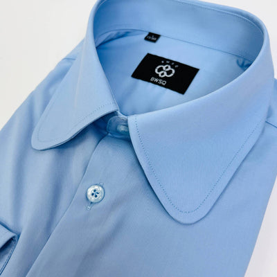 Camisa Casual de Manga Larga Cuello Redondo para Hombre - Image 3