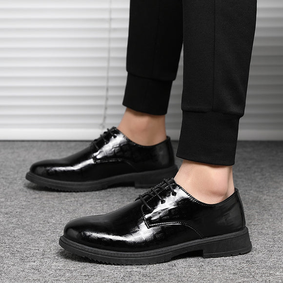 Zapatos Casuales Ejecutivos Impermeables Transpirables Negro