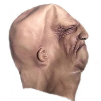 Máscara de Látex Anciano Divertida para Halloween - Disfraz Completo - Image 2