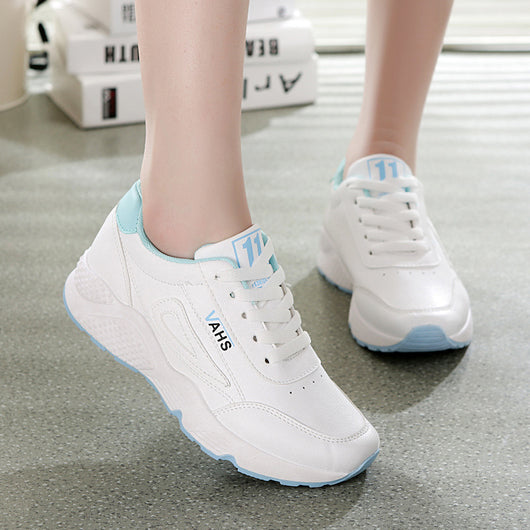 Zapatillas de Running con Plataforma Blancas - Image 12