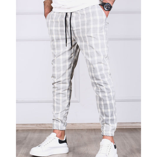 Pantalones de Jogging con Diseño Reticulado y Cordón Ajustable - Image 2