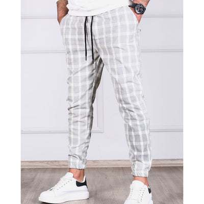 Pantalones de Jogging con Diseño Reticulado y Cordón Ajustable - Image 2