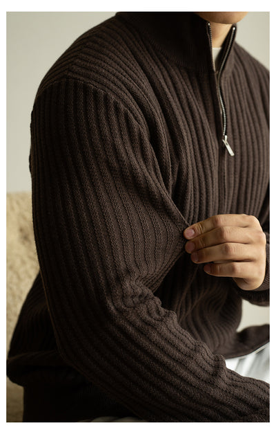 Cardigan con Cierre Casual para Hombre - Suéter Abrigo Versátil - Image 18