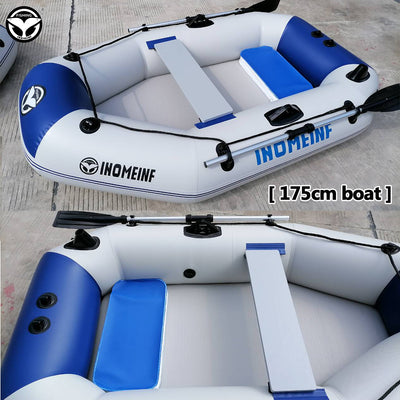 Bote Inflable con Fondo Rígido Reforzado y Motor - Kayak Versátil - Image 11