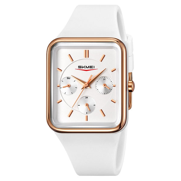 Reloj Cuadrado de Silicona Multifuncional Impermeable para Niñas - Image 5