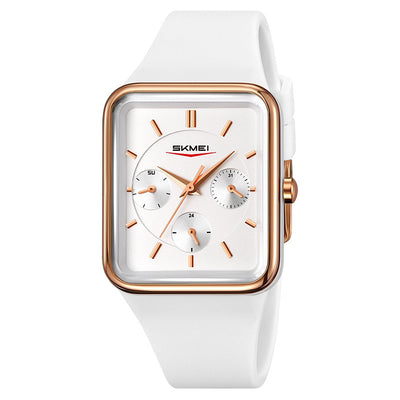Reloj Cuadrado de Silicona Multifuncional Impermeable para Niñas - Image 5