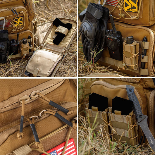 Mochila Táctica Militar Impermeable de Gran Capacidad para Montaña - Image 22