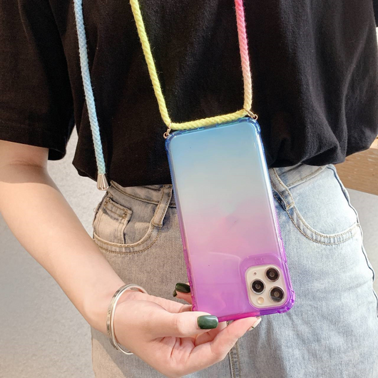 Funda Degradada Tricolor para Celular - Diseño Creativo - Image 6