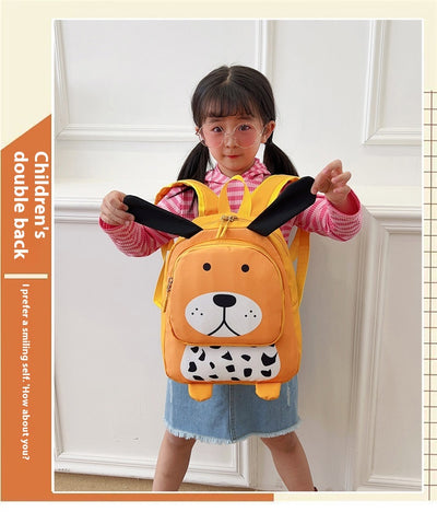 Mochila Escolar Infantil Animales Macaron - Diseño Adorable y Funcional - Image 31