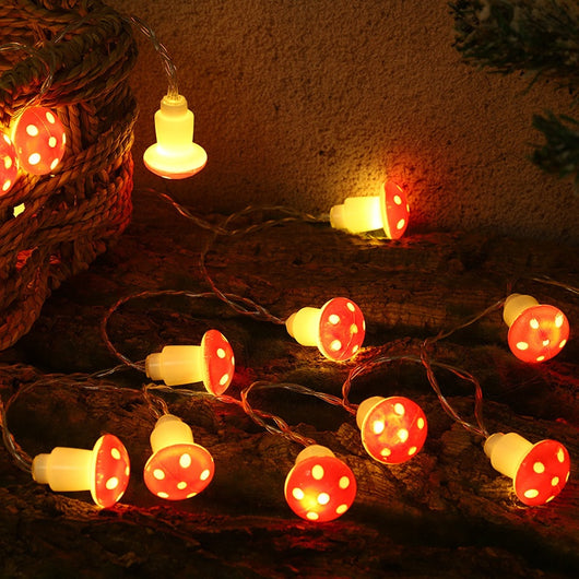 Cadena de Luces LED Setas Decorativas para Fiestas - Image 9