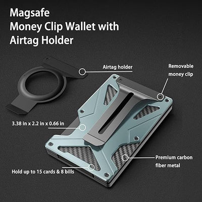 Soporte Magnético Antirrobo con Abrazadera de Metal para Móvil - Image 10