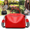 Bolsa de Ombro de Couro Genuíno Feminina - Design Minimalista e Versátil