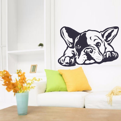 Vinil Decorativo Bulldog para Pared - Image 3