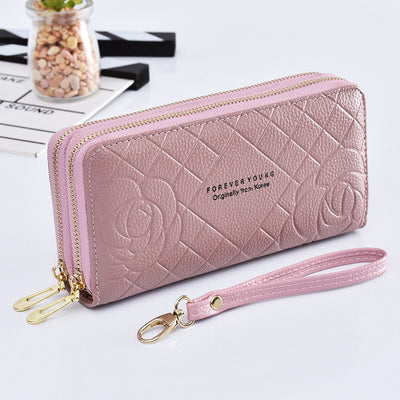 Cartera de Muñeca con Doble Cierre y Gran Capacidad - Image 11