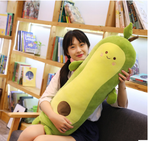 Almohada Peluche Aguacate Suave - Juguete Abrazo Gigante - Image 8