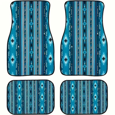 Tapete Bohemio Vintage para Auto - Alfombra Estilo Étnico - Image 22
