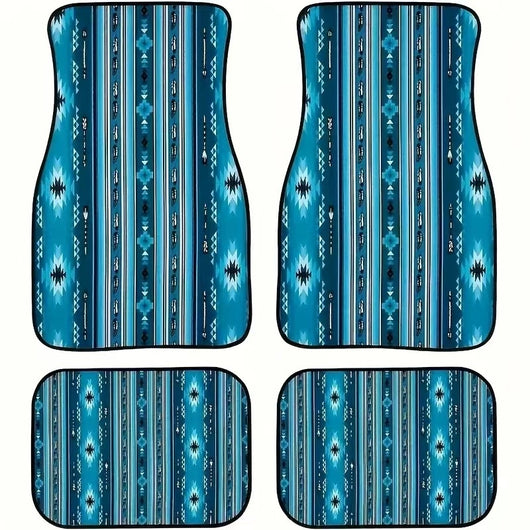 Tapete Bohemio Vintage para Auto - Alfombra Estilo Étnico - Image 22