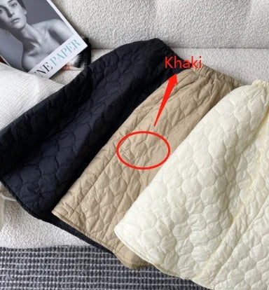Falda Acolchada de Algodón Puro para Niñas - Diseño Clásico - Image 14