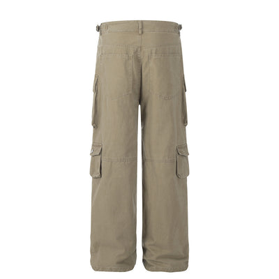 Pantalones Cargo Multibolsillos Americanos para Hombre - Image 16