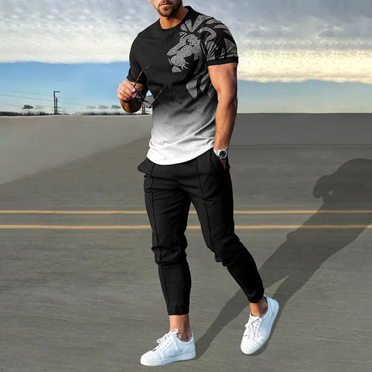 Playera Hombre Algodón Estampada Manga Corta Cuello Redondo - Image 31