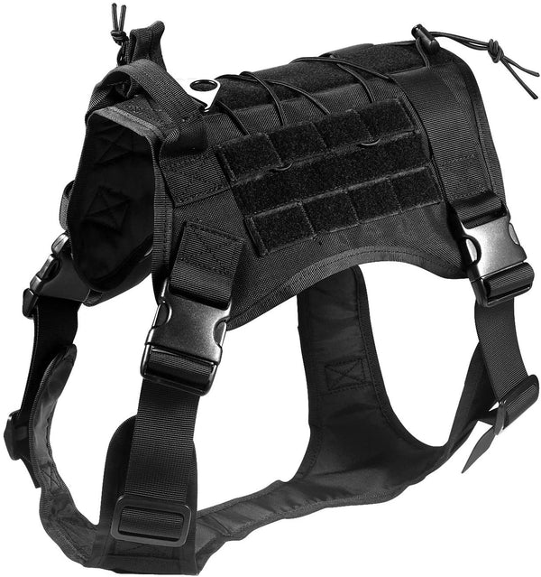 Chaleco Táctico para Perros Grandes Camuflaje - Ropa de Entrenamiento Outdoor