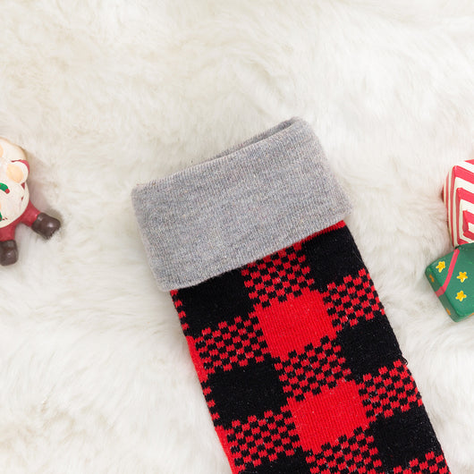Calcetines Navideños a Juego para Familia - Diseño Jacquard Corto - Image 38