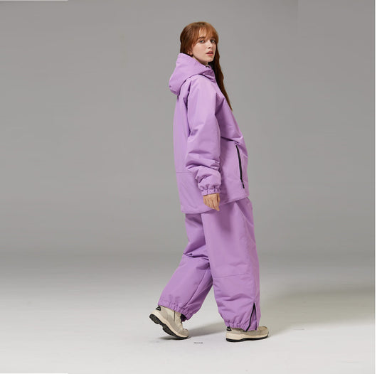 Conjunto de Traje de Esquí Unisex Impermeable y Cortavientos - Image 17