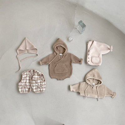 Pijama Enterizo con Capucha y Bolsillos para Bebés - Image 18