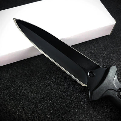 Cuchillo de Camping Portátil Hoja Recta para Aventuras al Aire Libre - Image 13