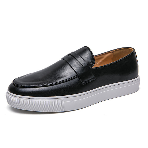 Zapatos Casuales de Cuero para Hombre Talla Grande - Estilo Ejecutivo