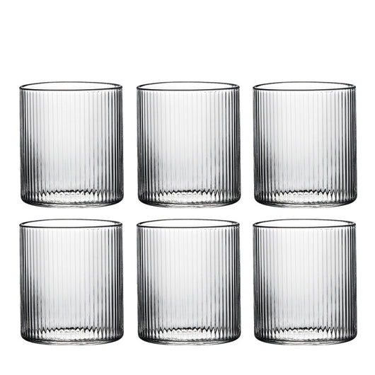 Vaso Térmico Resistente al Calor Estilo Japonés con Rayas