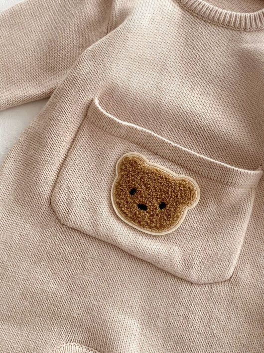 Pelele Tejido de Manga Larga con Estampado Infantil para Bebés - Image 18