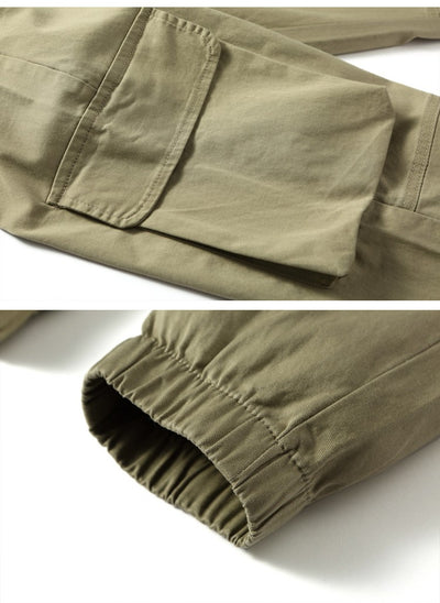 Pantalones Casuales Versátiles con Múltiples Bolsillos para Hombre - Image 13